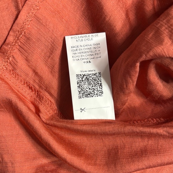 Orange SHEIN Clasi Solid Raglan Sleeve Blouse Size Medium - Picture 13 of 14